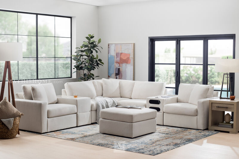 Modmax Oyster Armless Chair image number 2